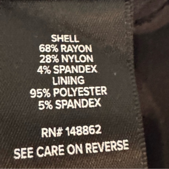 Torrid Studio Luxe Ponte Peplum Black Blazer Size 1x Preppy - Picture 13 of 14